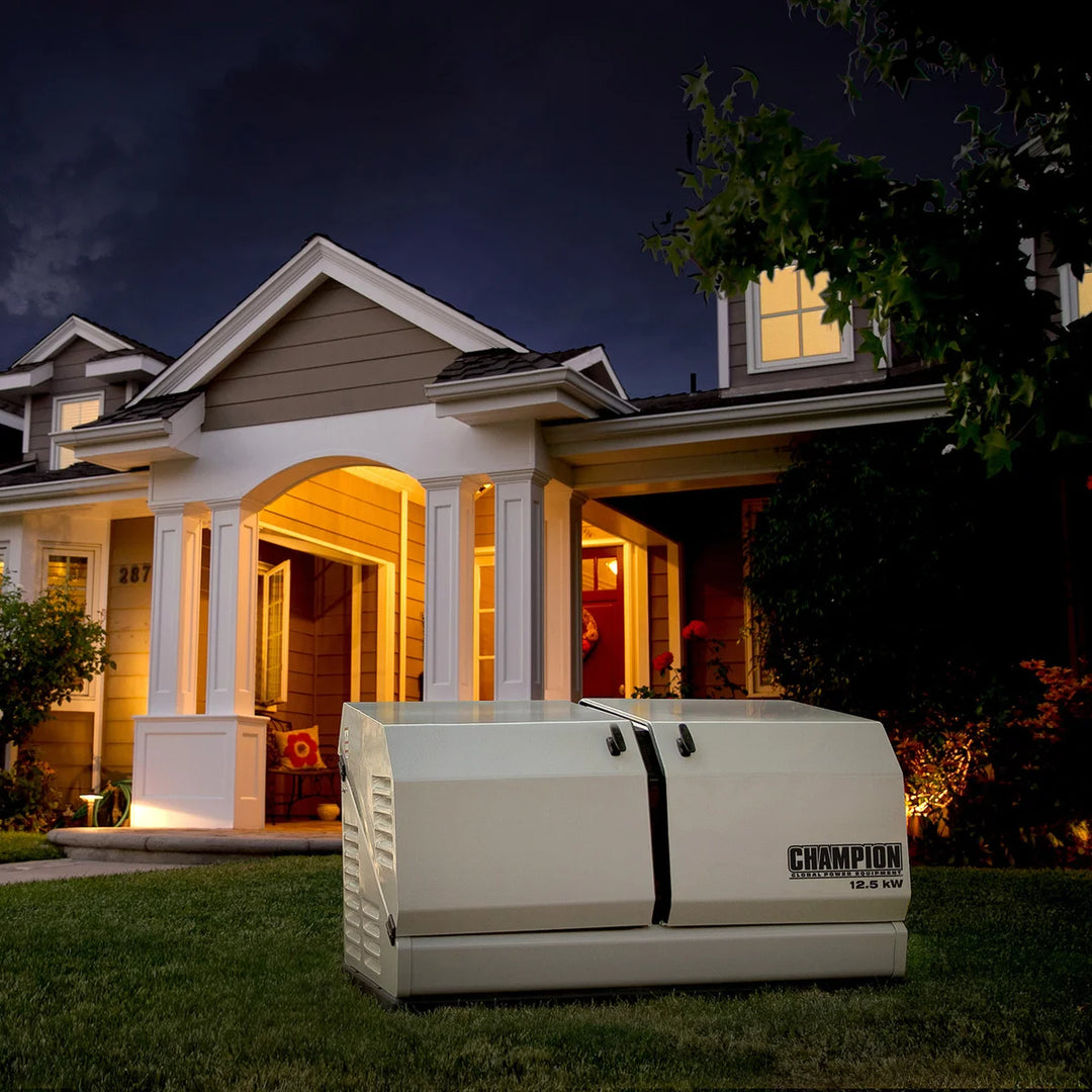 Champion 12,500 W Home Standby Generator
