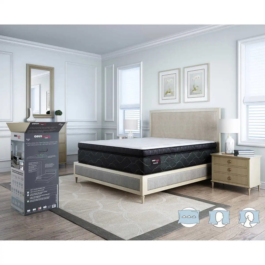 ObusForme - Matelas Fusion ObusEssential de 35,6 cm (14 po)
