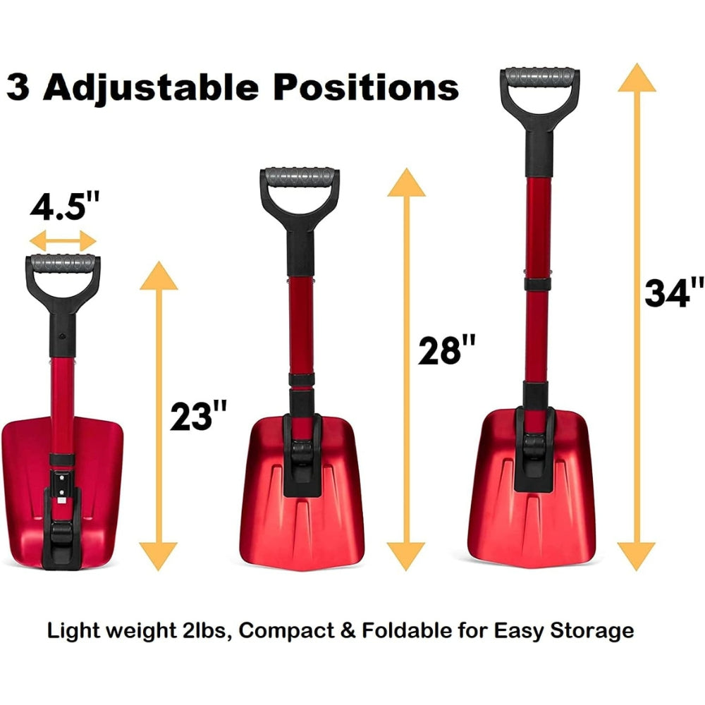BirdRock Home Emergency Snow Shovel - 2-Pack
