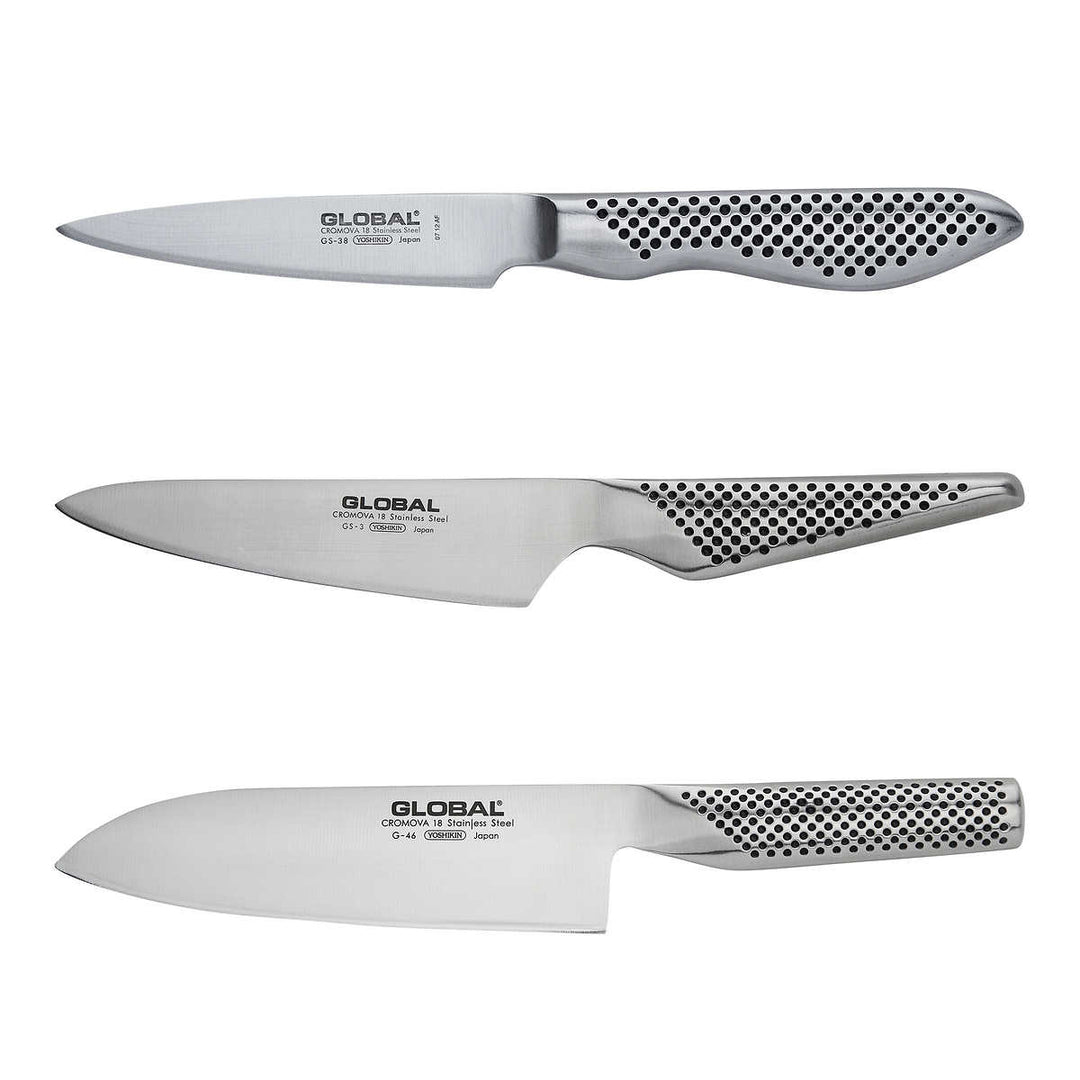 Global - Set of 3 premium knives