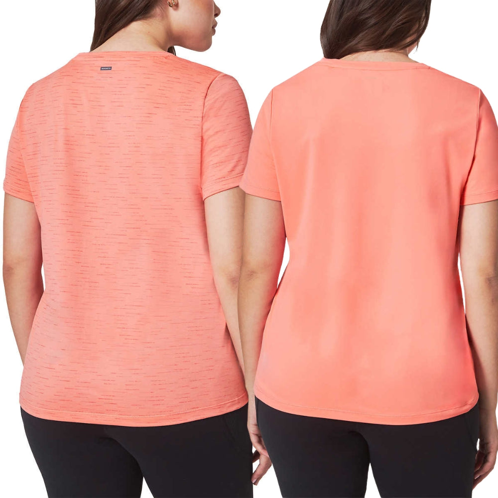 Mondetta Women's Sport T-Shirt Set, 2-Pack