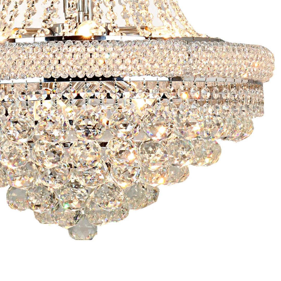 MC Collection - 11-Light Crystal Draped Pendant