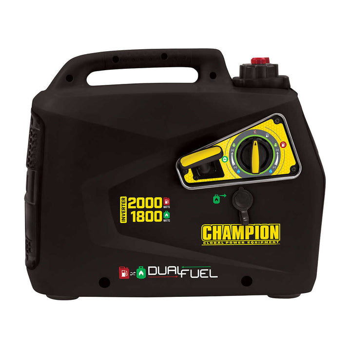 Champion 2000W Dual Fuel Portable Inverter Generator