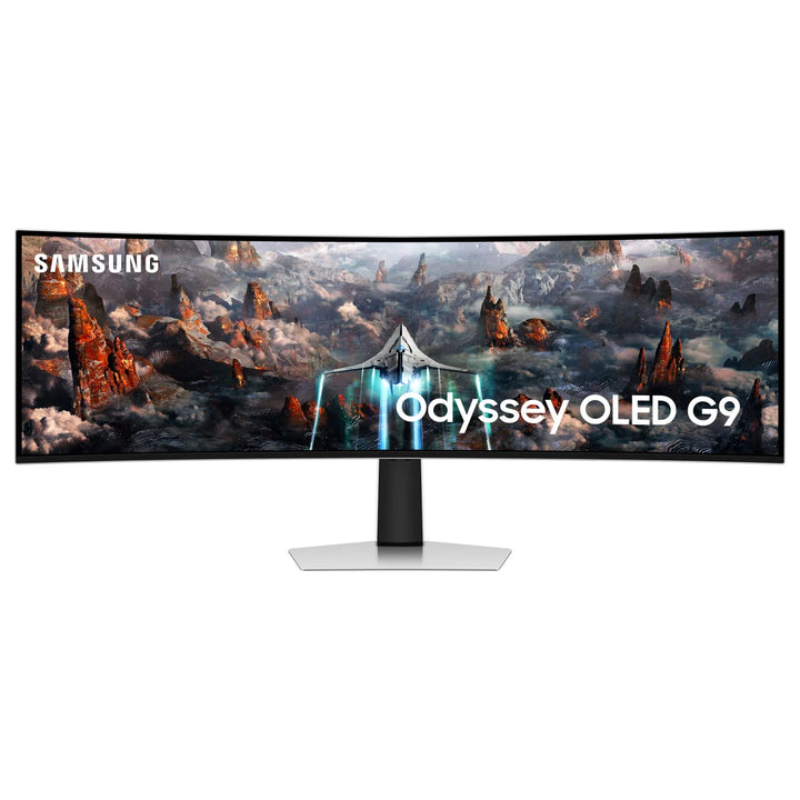 Samsung - Moniteur de jeu incurvé G9 Odyssey OLED 49 po DQHD