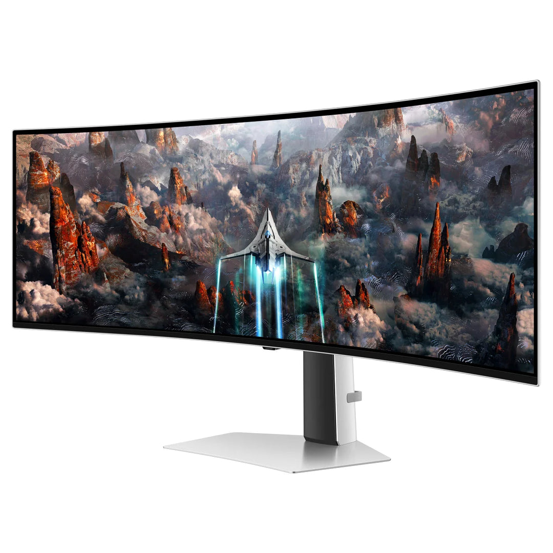 Samsung - Moniteur de jeu incurvé G9 Odyssey OLED 49 po DQHD