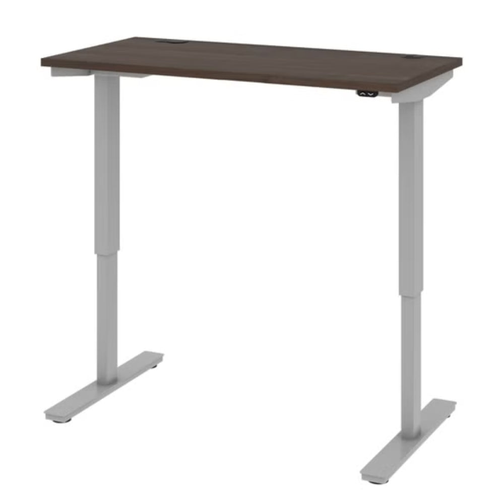 Bestar - Bureau à hauteur réglable de 61 × 122 cm (24 × 48 po)