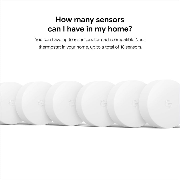Google Nest Temperature Sensor - Thermostat T5000SF