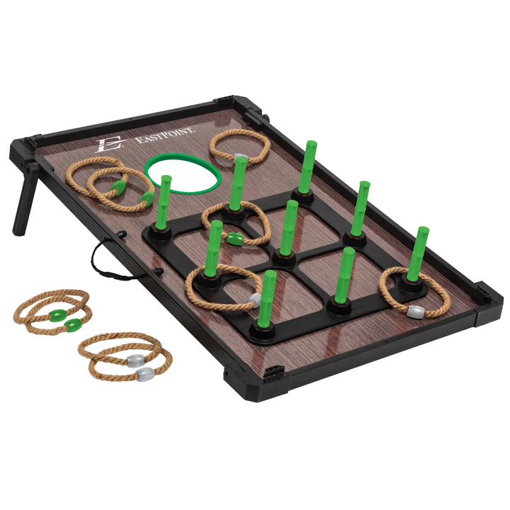 EastPoint Bean Bag Toss, Tic Tac Toss and Ring Toss Set