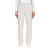Lazypants - Straight Suede Fabric Pants