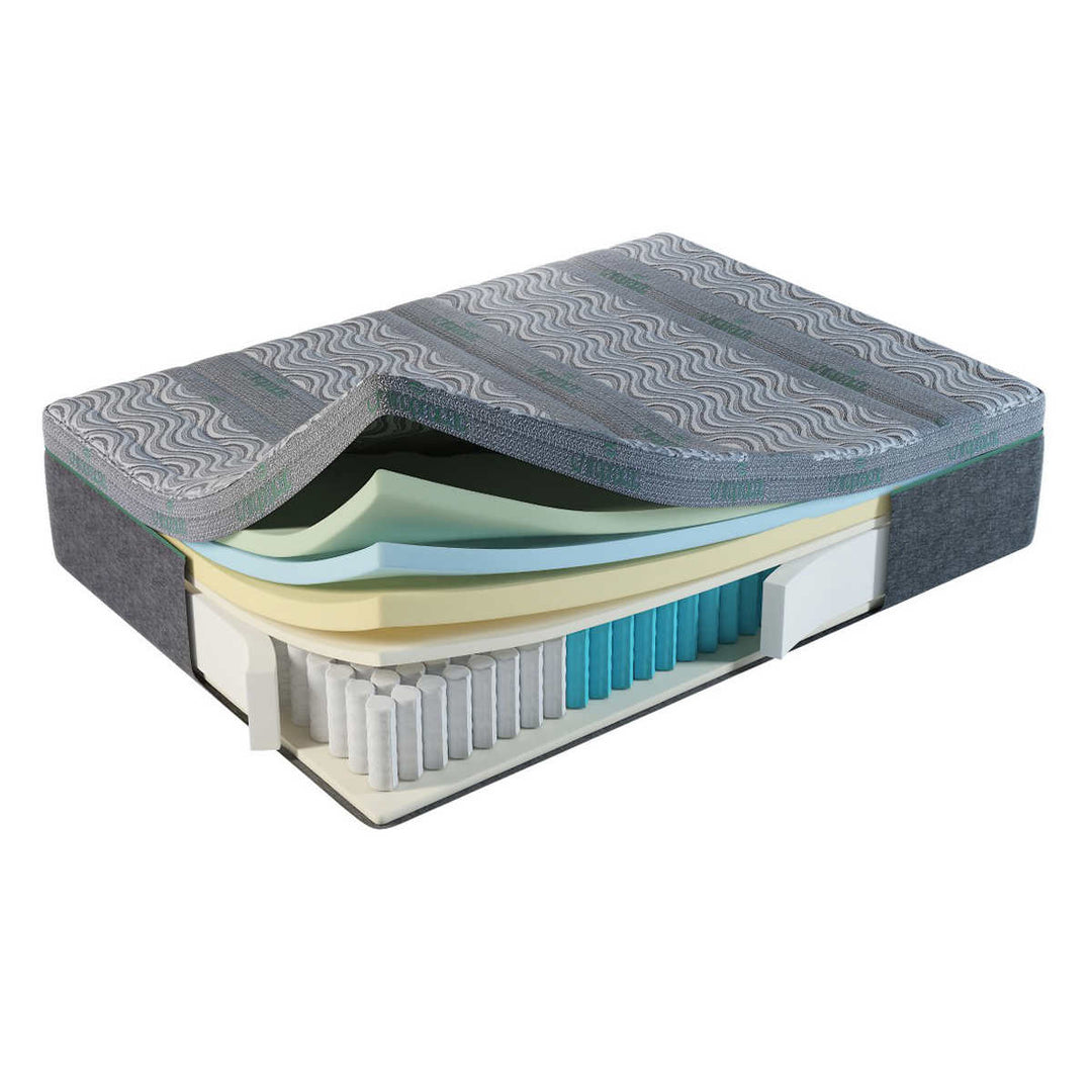 Springwall - Matelas chiropratique Green Hybrid, 35,5 cm (14 po)
