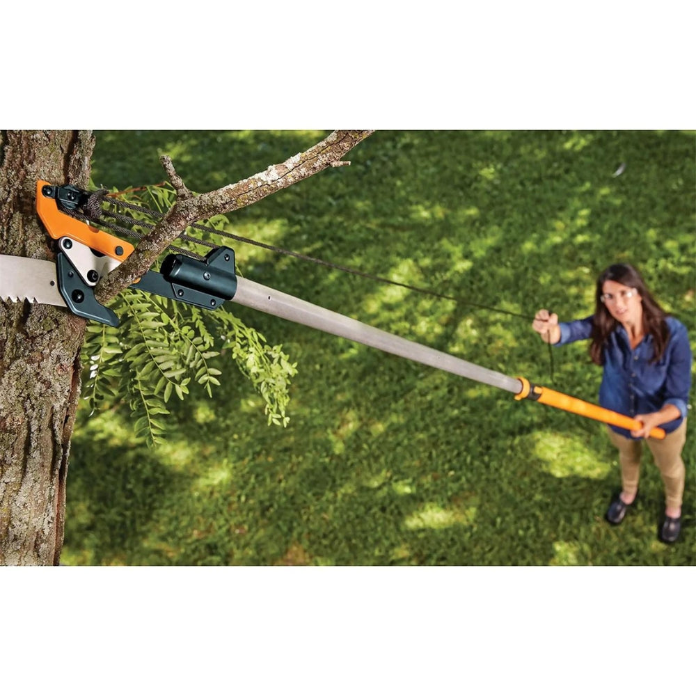 Fiskars - Saw and telescopic extendable pruner