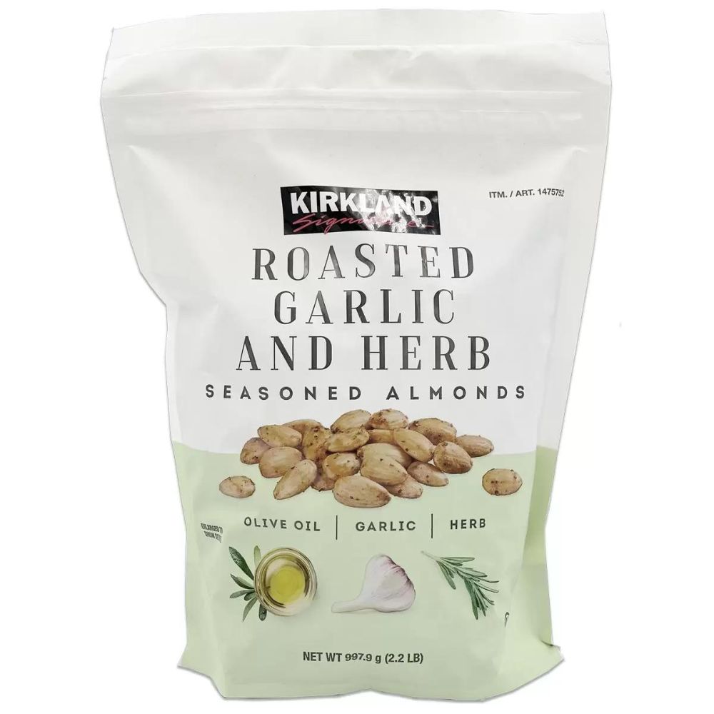 Kirkland Signature - Garlic and Herb Roasted Almonds