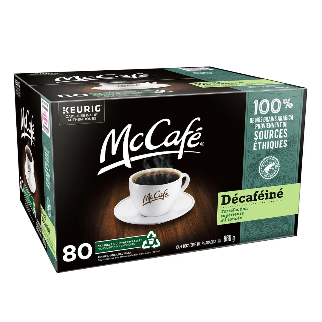 McCafé Premium Roast Coffee K-Cup Pods - 80-Pack
