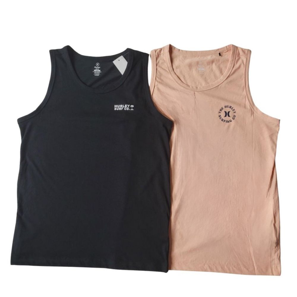 Hurley - Haut sans manches, paquet de 2
