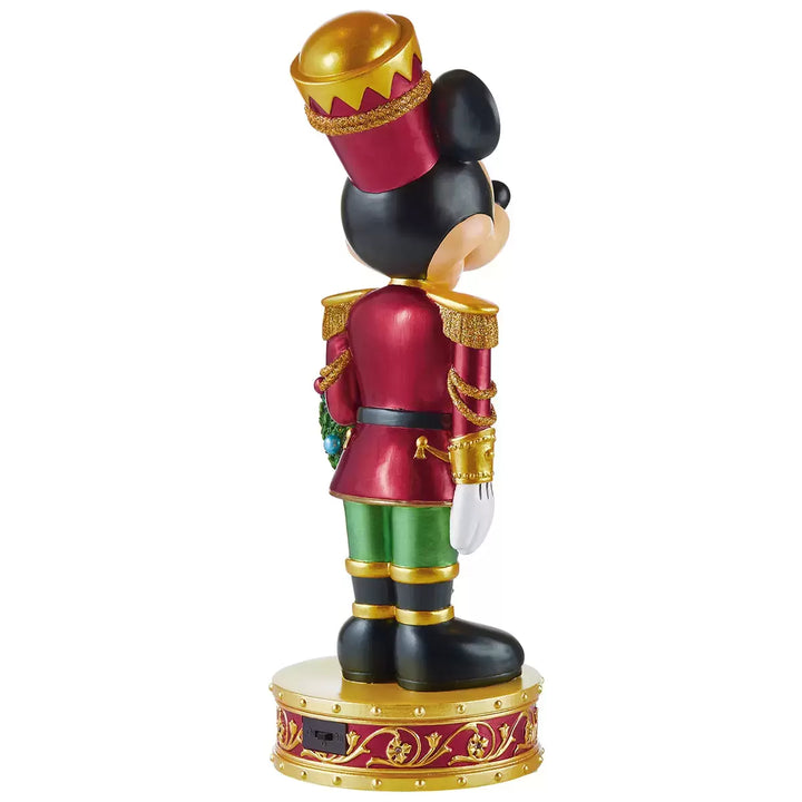 Disney Christmas Mickey and Dingo Nutcracker with LED Lights and Sounds
