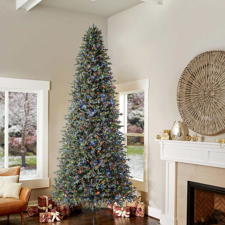 Aspen EZ Connect Pre-Lit Artificial Christmas Tree - 3.2 m (12 ft)
