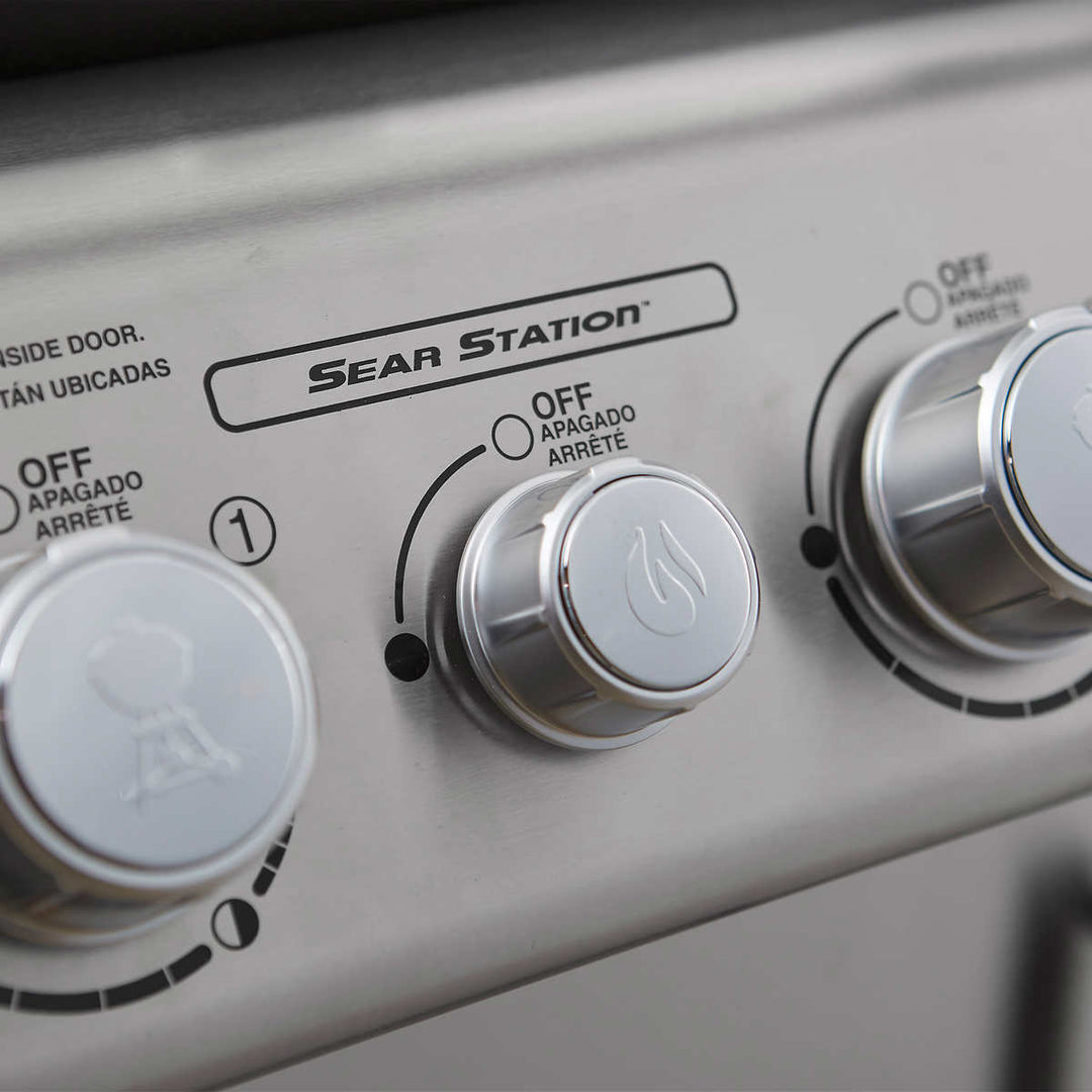 Weber - Barbecue au gaz propane avec housse
