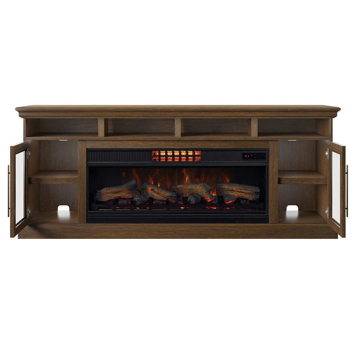 Tresanti Maxwell 74" Modern Fireplace Entertainment Center