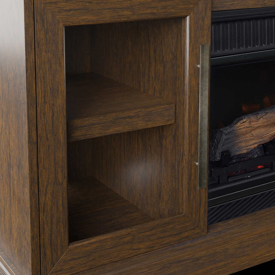 Tresanti Maxwell 74" Modern Fireplace Entertainment Center