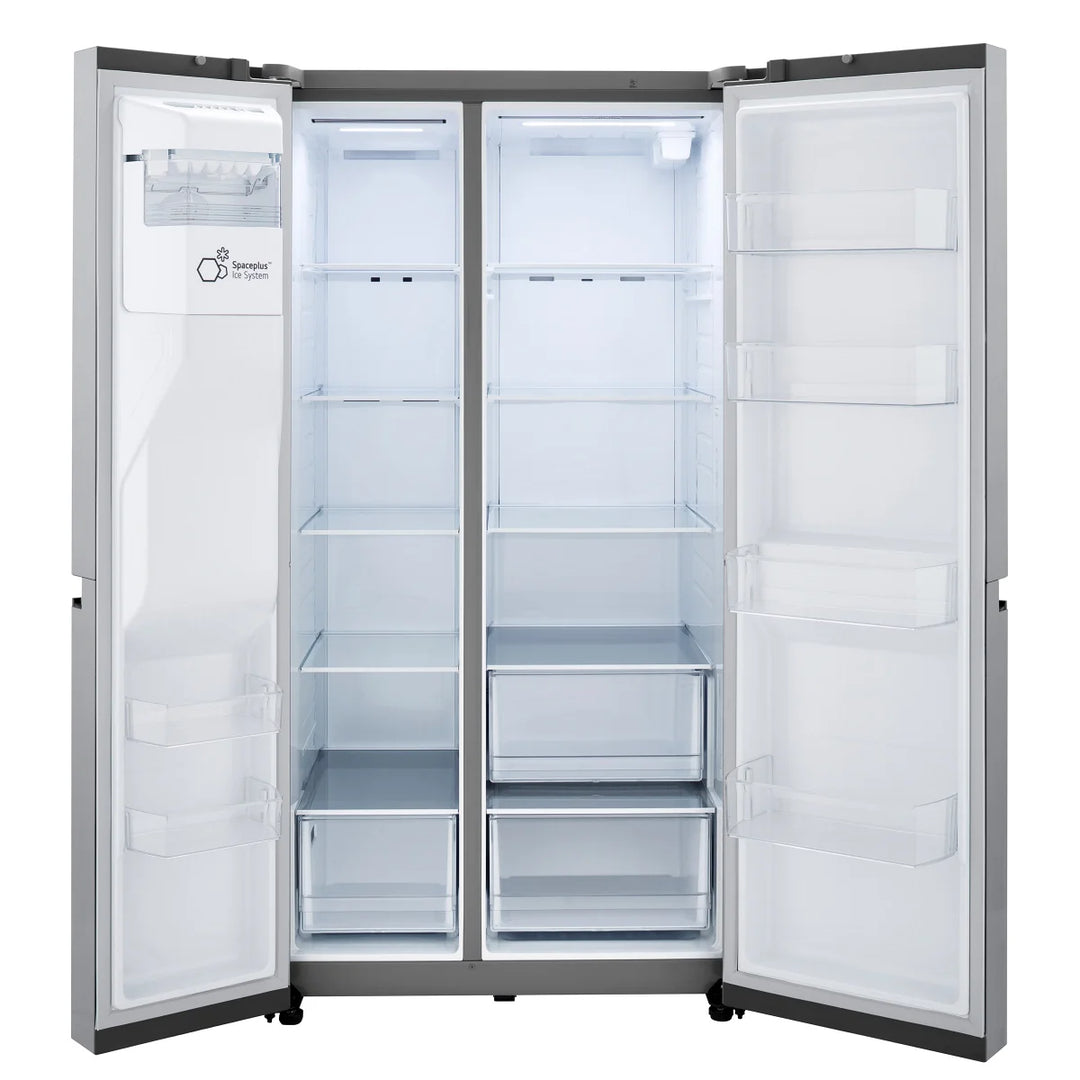 LG Side by Side Refrigerator with Smooth Touch Dispenser