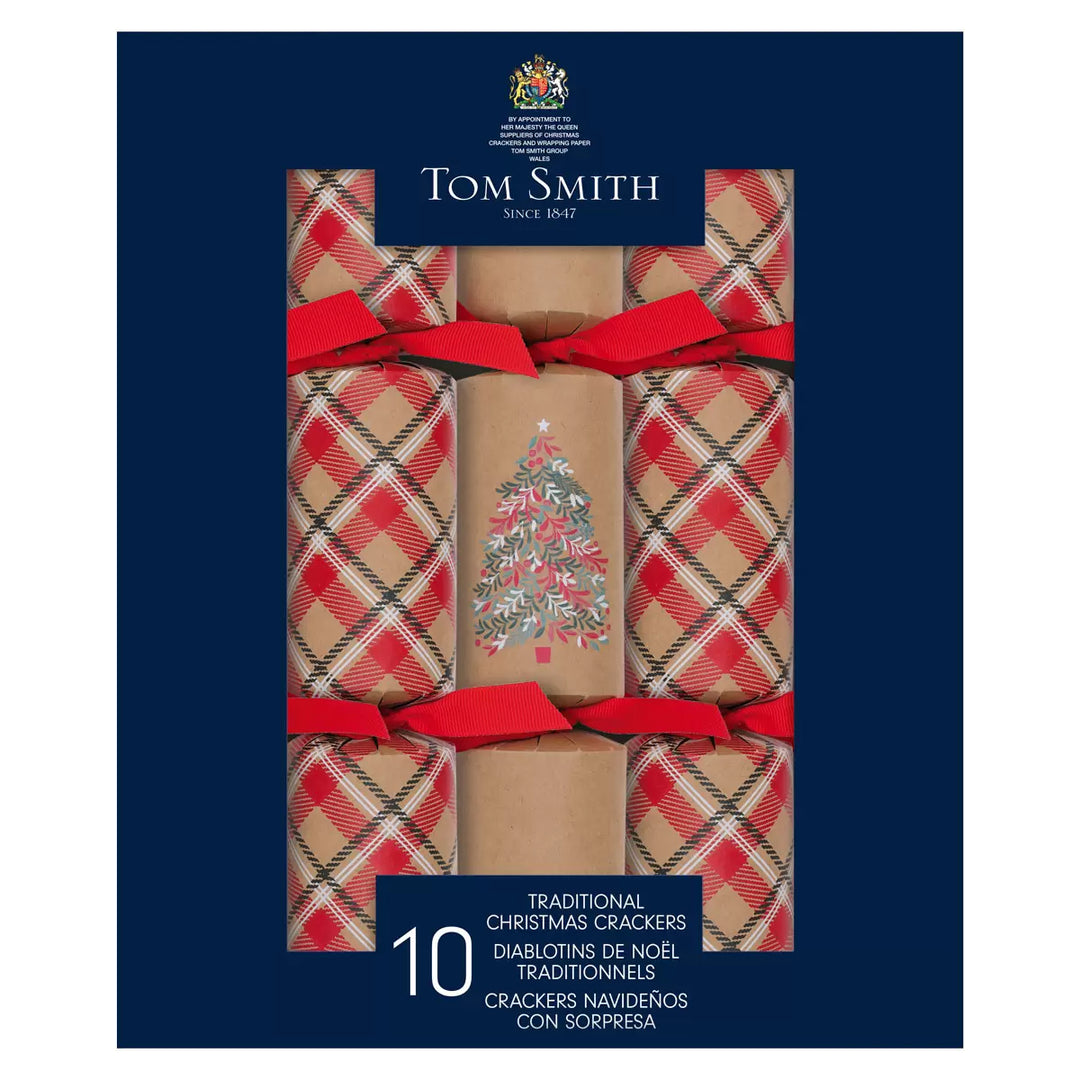 Tom Smith Deluxe Christmas Crackers - 10-Pack