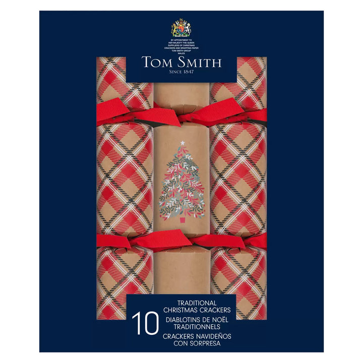 Tom Smith Deluxe Christmas Crackers - 10-Pack