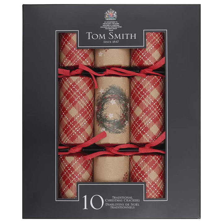 Tom Smith Deluxe Christmas Crackers - 10-Pack