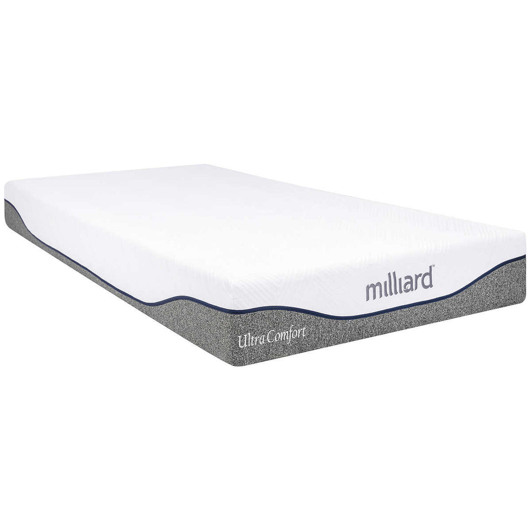 Milliard - Matelas en mousse à mémoire de forme, série Ultra Comfort, 20 cm (8 po)
