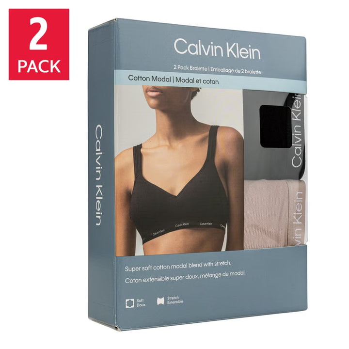 Calvin Klein - Seamless bra, pack of 2