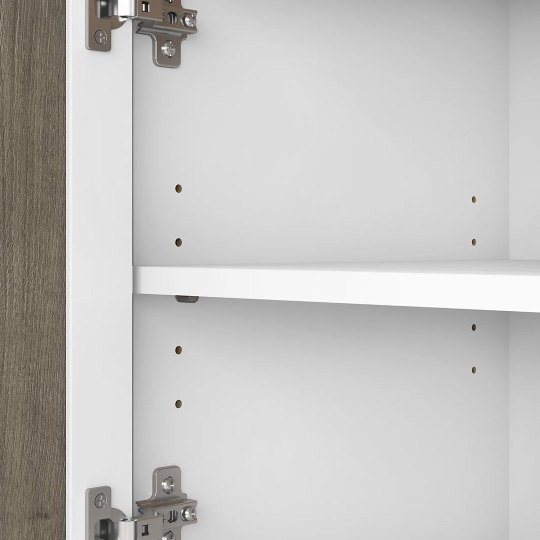 Bush Furniture - Meuble TV haut contemporain Key West 152,4 cm (60 po)