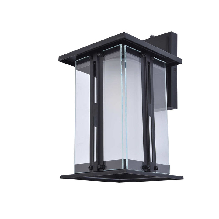 Lutec - Lanterne murale d'extérieur à DEL de style artisan