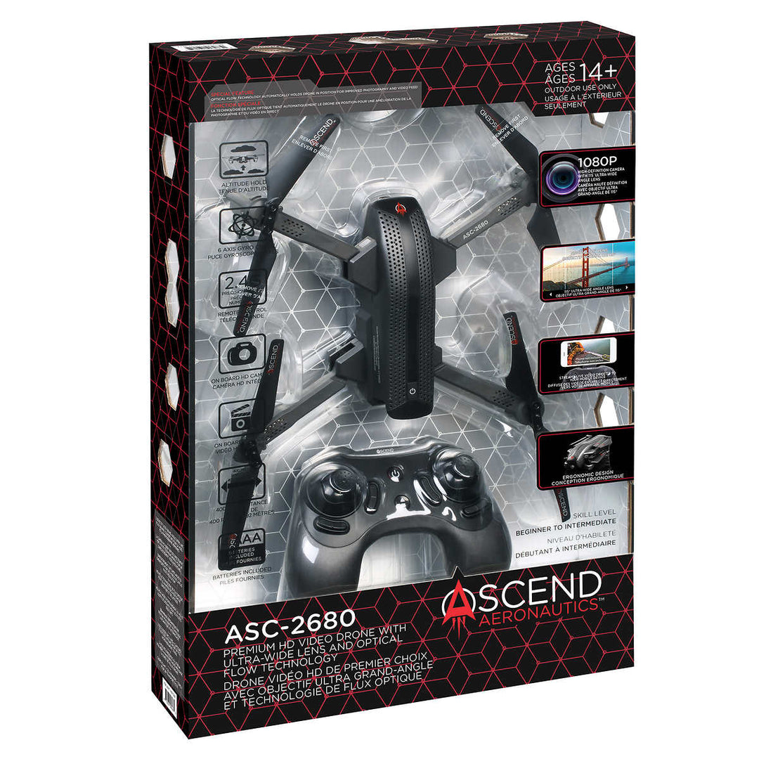 Amax - Drone vidéo HD Premium Ascend Aeronautics