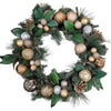 Holiday Wreath 50 LED Lights 30 in