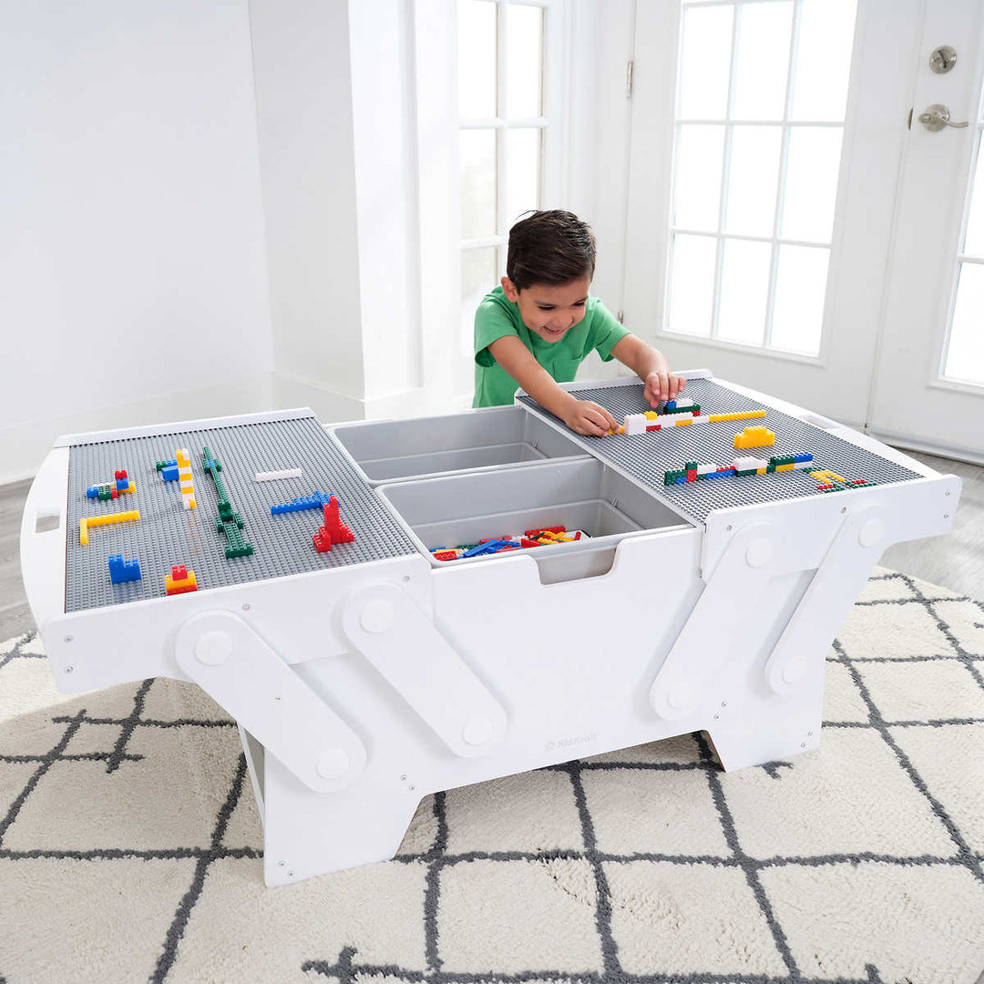 KidKraft Building Bricks Play N Store Table
