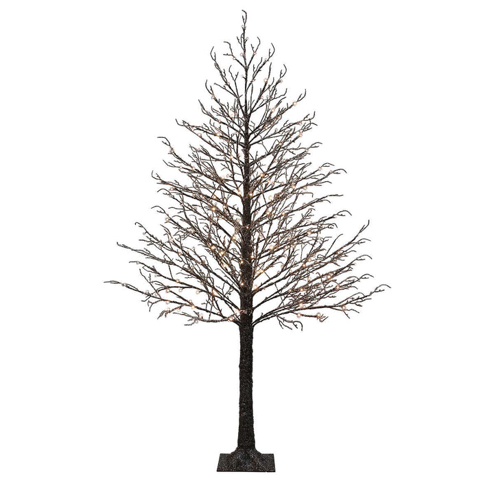 Iced Tree with LED Lights - 2.1 m (7 ft)