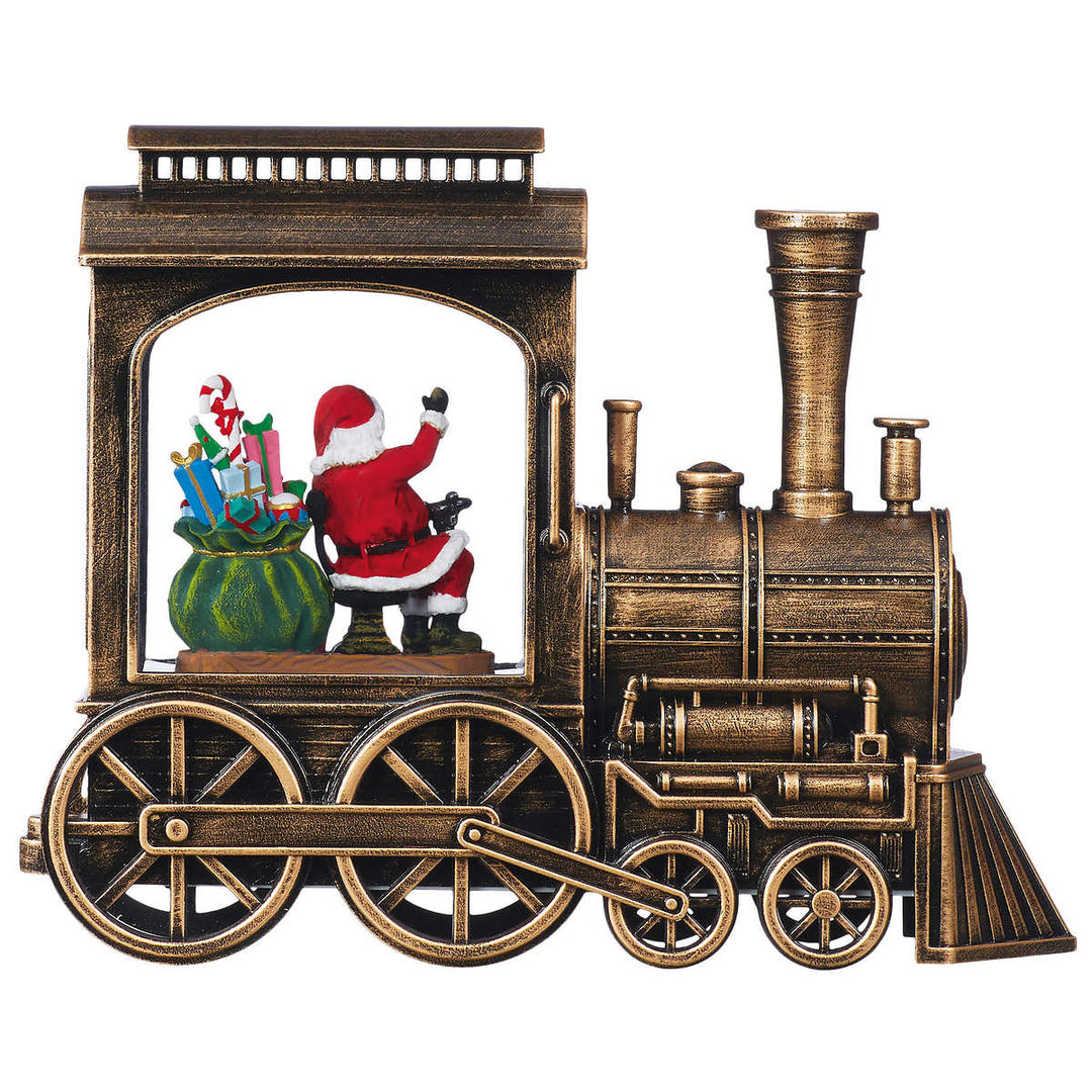 Holiday Express 2-Piece Train Set with Glitter