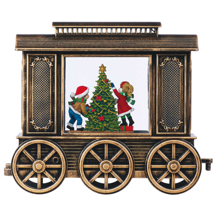 Holiday Express 2-Piece Train Set with Glitter
