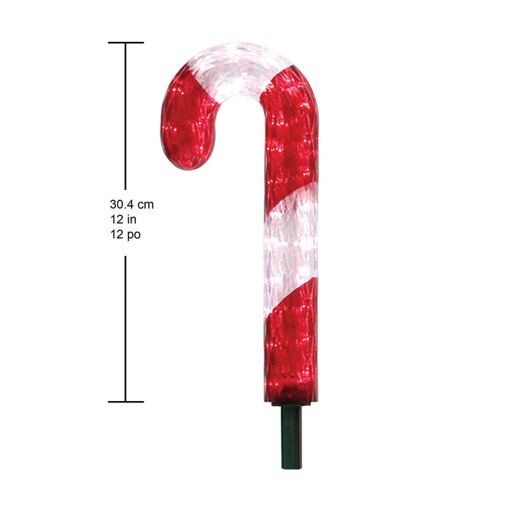 8-Piece Candy Cane Lights