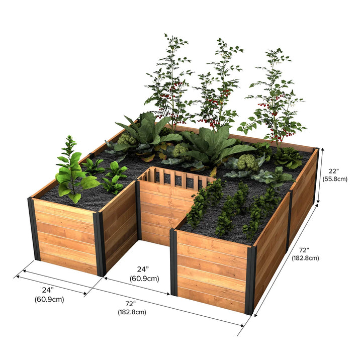 Vita Mezza 6' x 6' Composting Garden