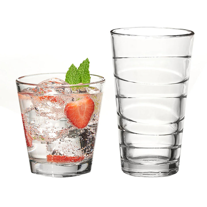 Anchor Hocking Swivel 16-Piece Glassware Set