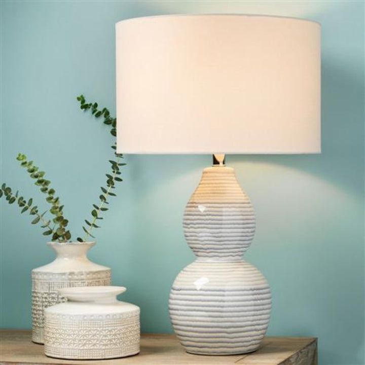 Jamie Young Carolinna Coastal Beach Ceramic Table Lamp
