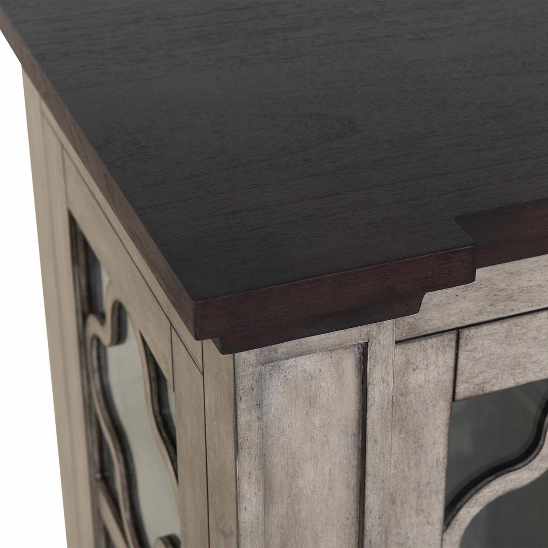 Napa River Furnishings Roswell LED Accent Media Console