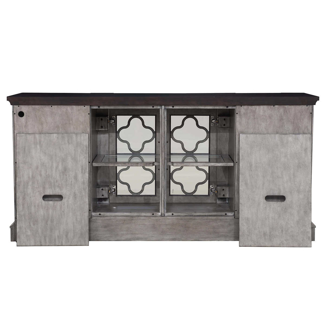 Napa River Furnishings Roswell LED Accent Media Console