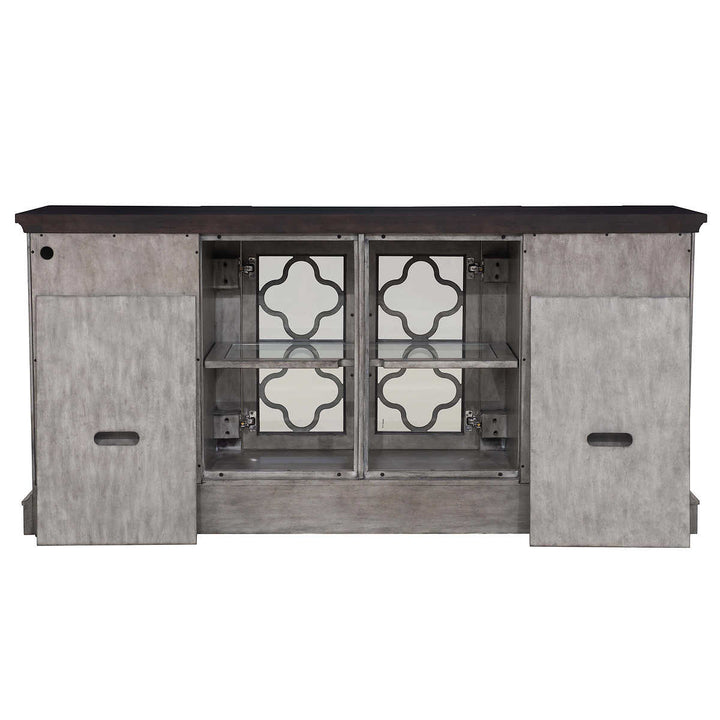 Napa River Furnishings Roswell LED Accent Media Console