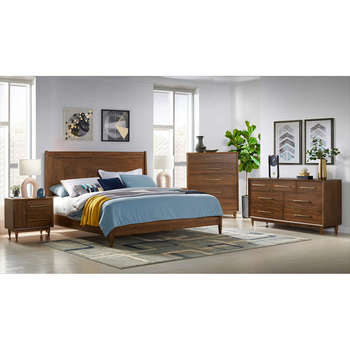 Northridge Home  - Table de chevet avec alimentation Marina Del Rey