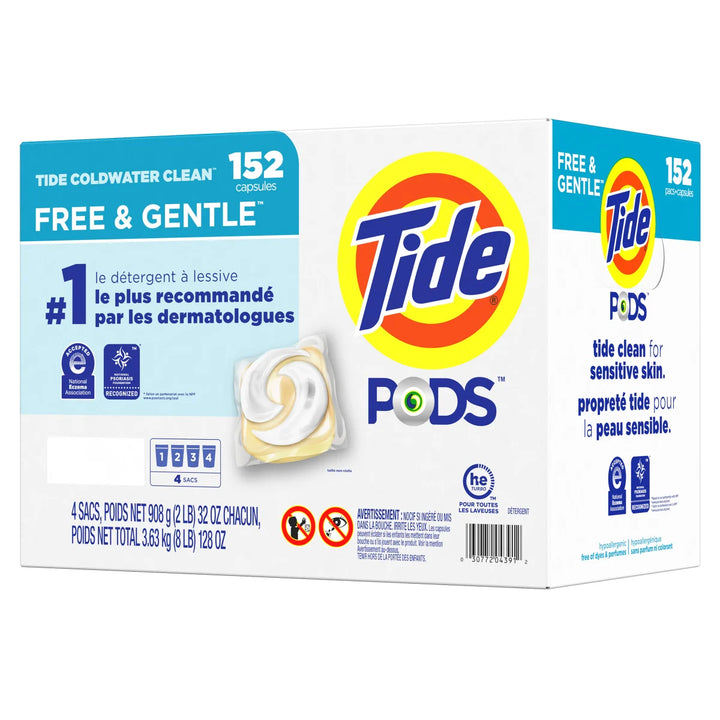 Tide - Détergents à lessive pour peau sensible