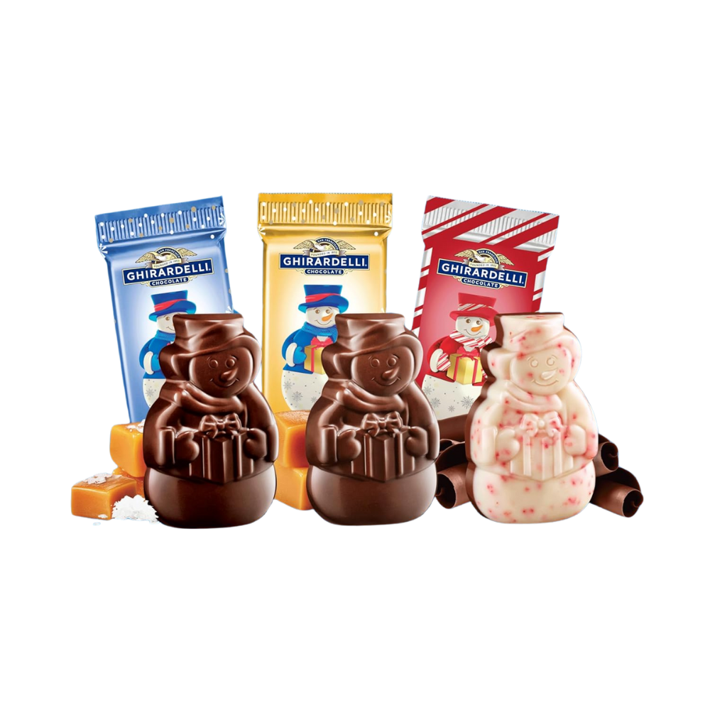 Ghirardelli Chocolate Snowmen Assortment - 433.7 g