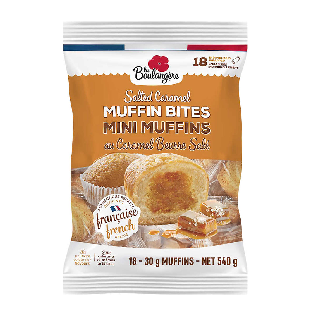 La Boulangère - Muffins Bouchées au Caramel Salé 18 ct