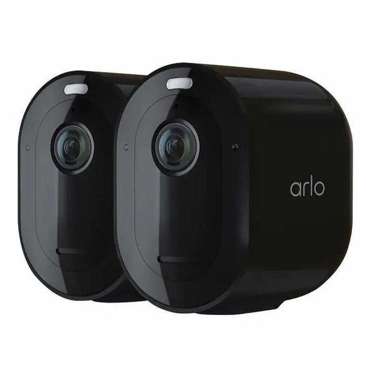 Arlo - Pro 4 Wireless Floodlight Camera, Pack of 2