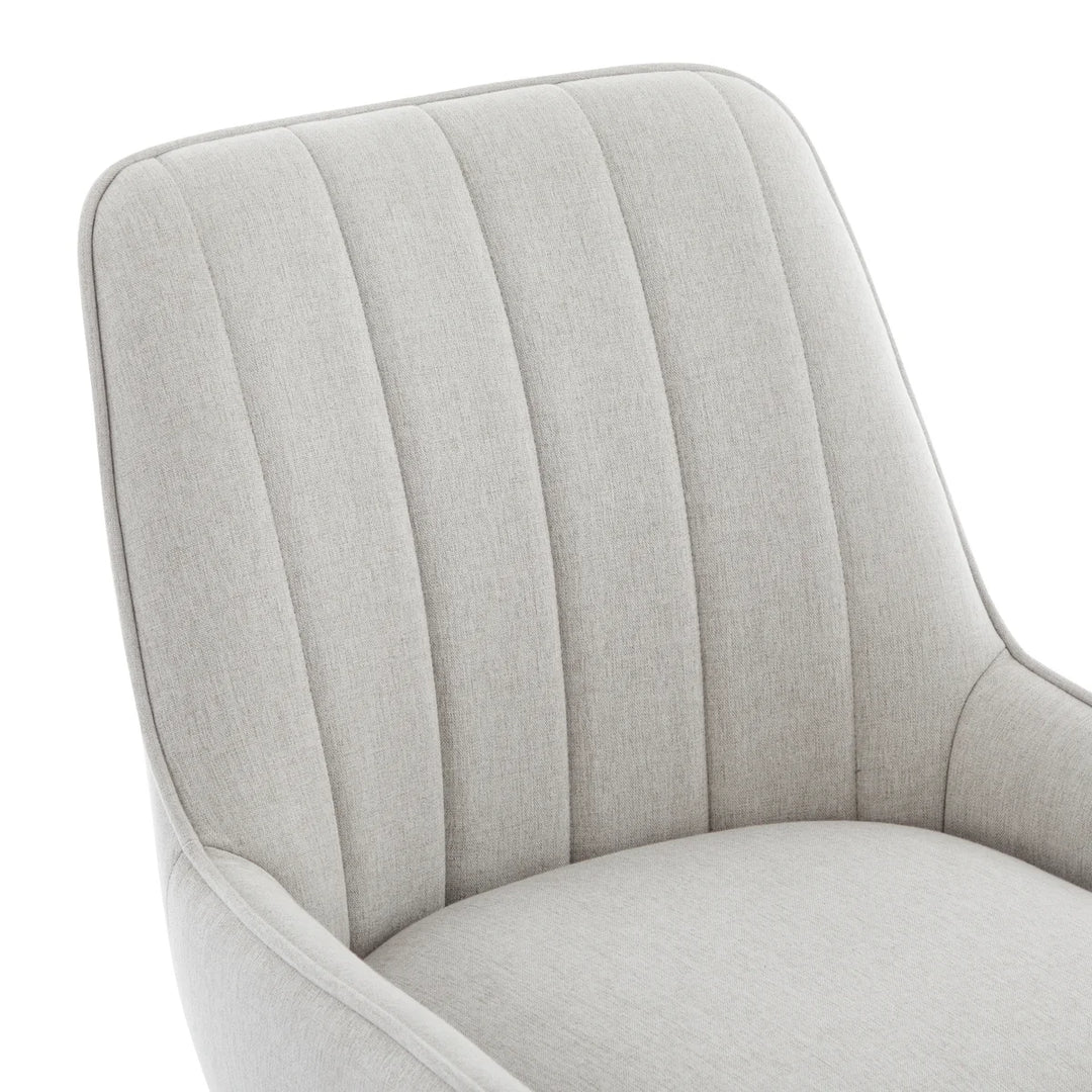 Gemini - Chaises de salle à manger en tissu, paquet de 2